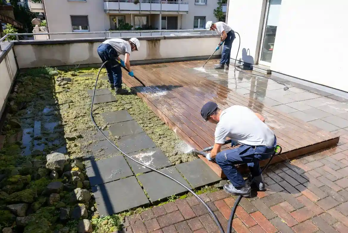 Terrace Cleaning